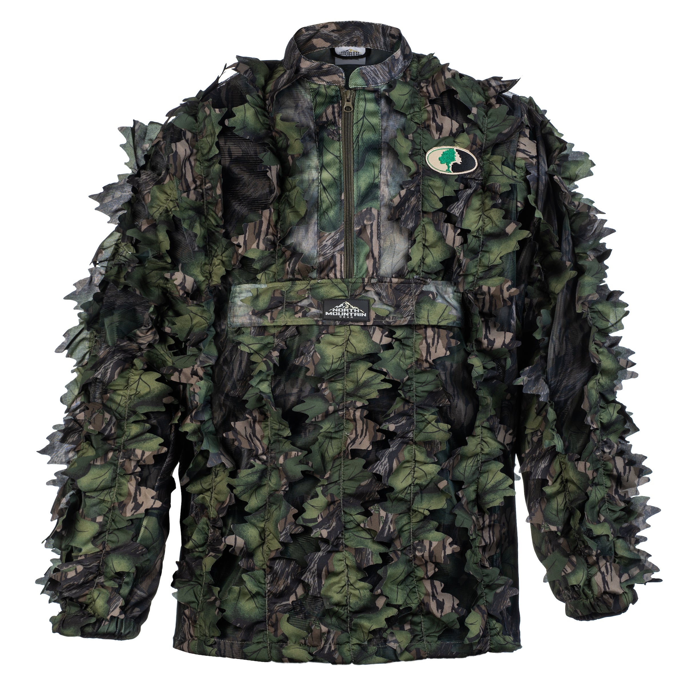 Diffusion Leafy Top – Half Zip – No Hood – Mossy Oak Camo