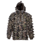 MOSSY OAK - 1/2 ZIP LEAFY JACKET WITH HOOD - North Mountain Gear