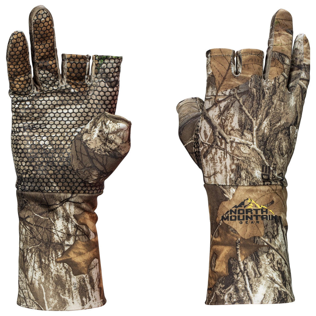 Realtree Edge Lightweight Fingerless Gloves - North Mountain Gear