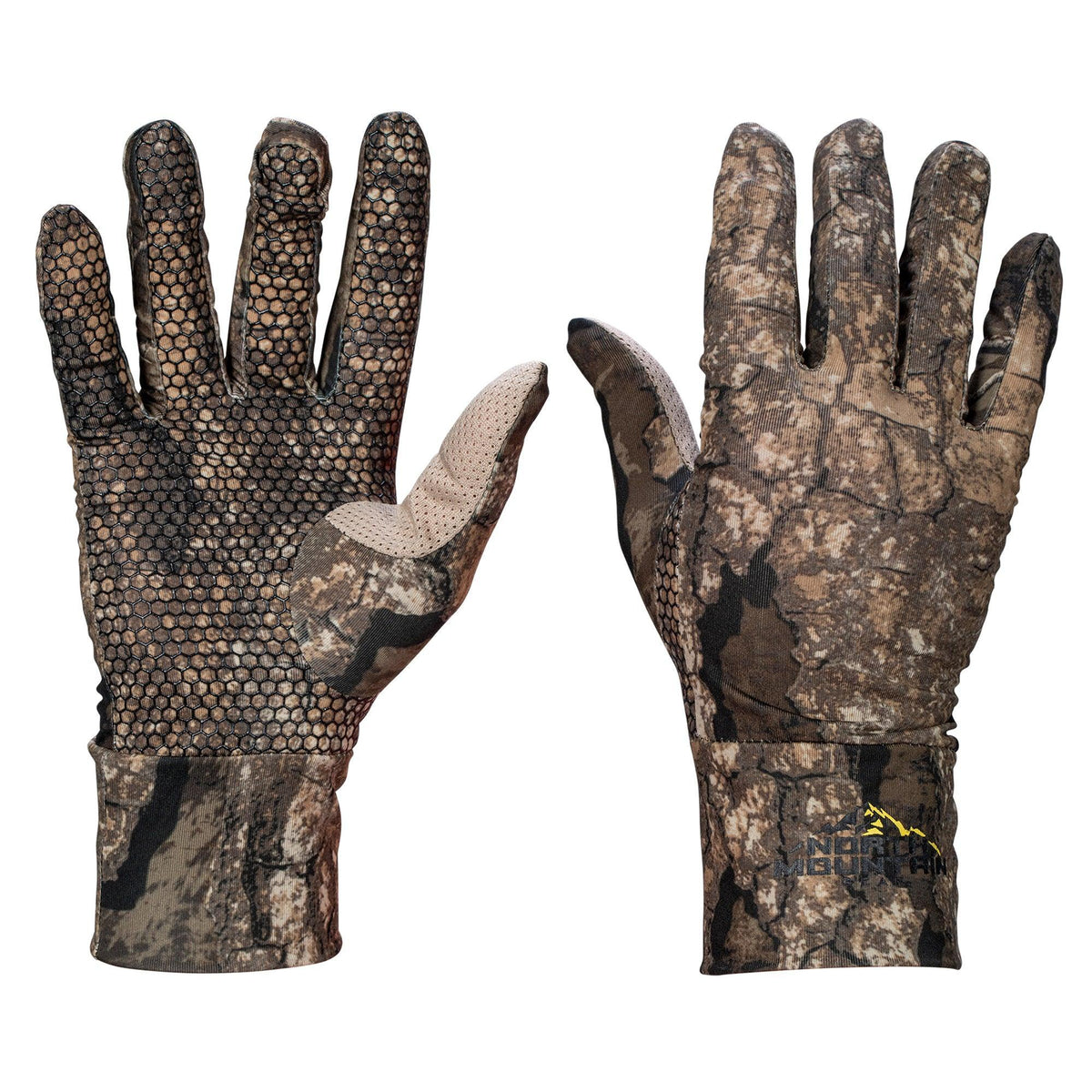 Boss Youth Utility High Visibility Realtree Synthetic Leather Safety  Gloves, Camouflage Design, Knuckle Padding, Hook and Loop Closure, Youth  Size