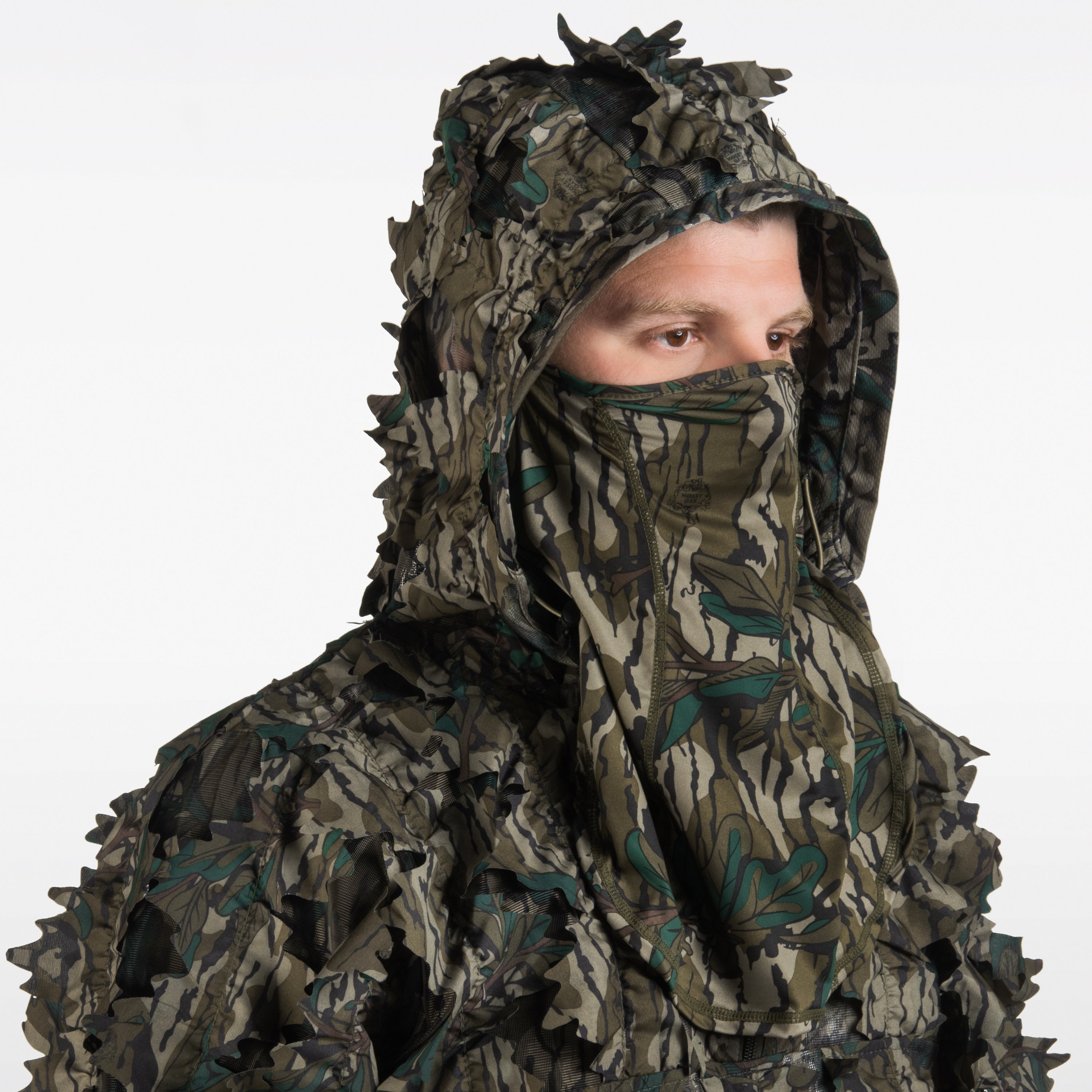 Loose Fit Hunting Face Mask | Mossy Oak Greenleaf – North Mountain
