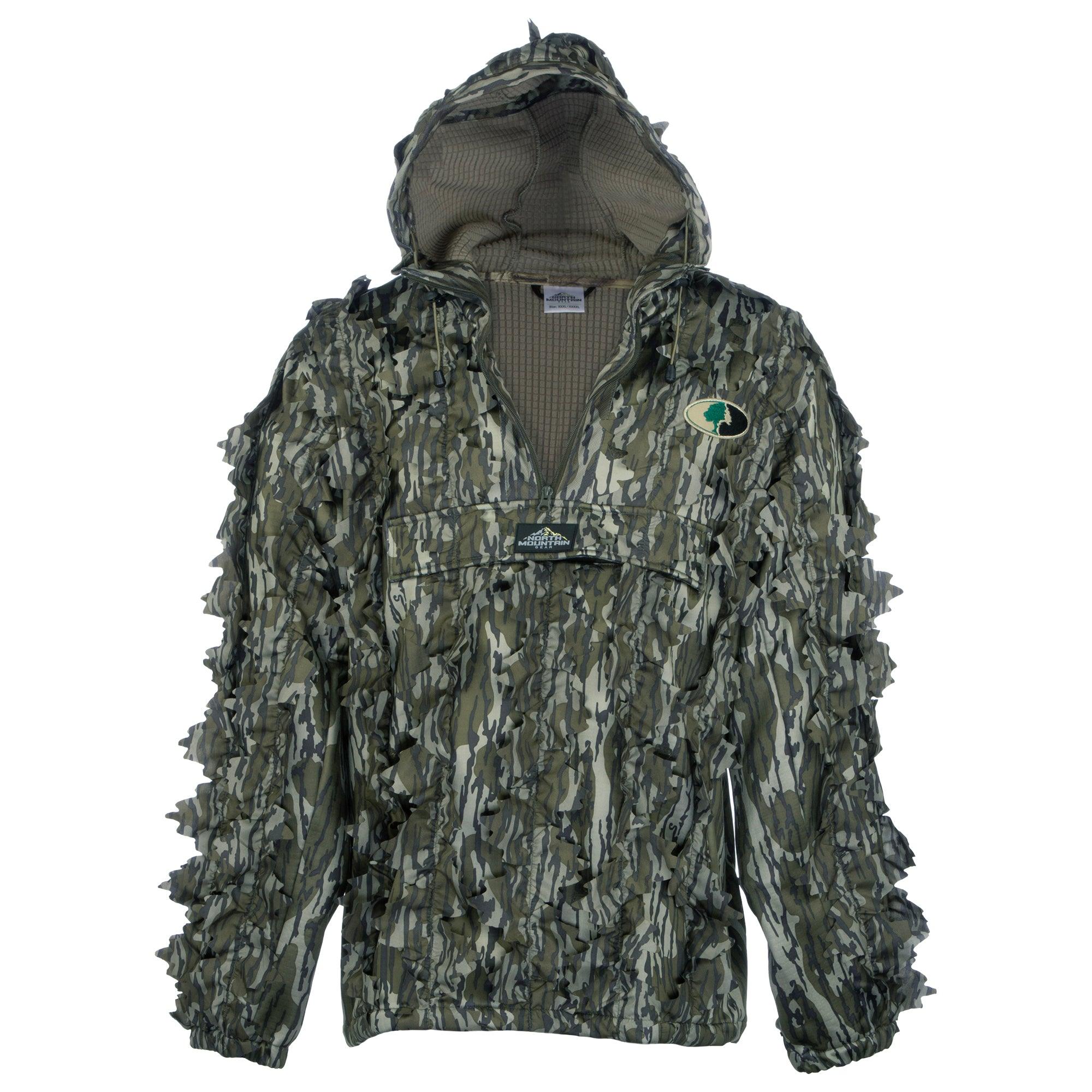 Vintika Men's Mossy Oak Waterproof Rain Suit – Hooded Jacket & Trouser Set For Hunting & Fishing