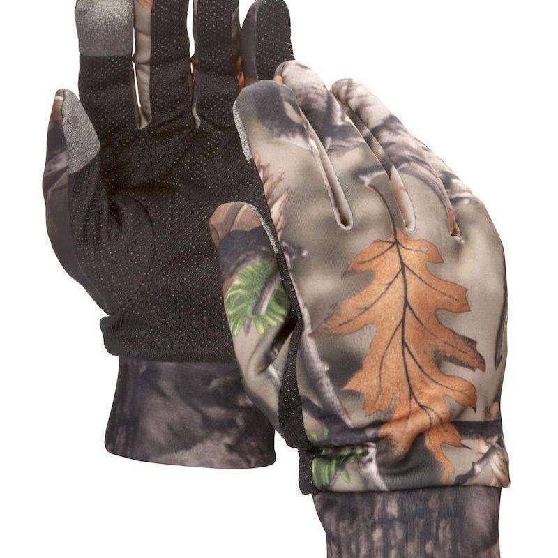 Camouflage Hunting Gloves - Touch Screen Compatible - Fall Brown - North Mountain Gear