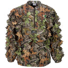 MOSSY OAK - 1/2 ZIP LEAFY JACKET WITHOUT HOOD - North Mountain Gear