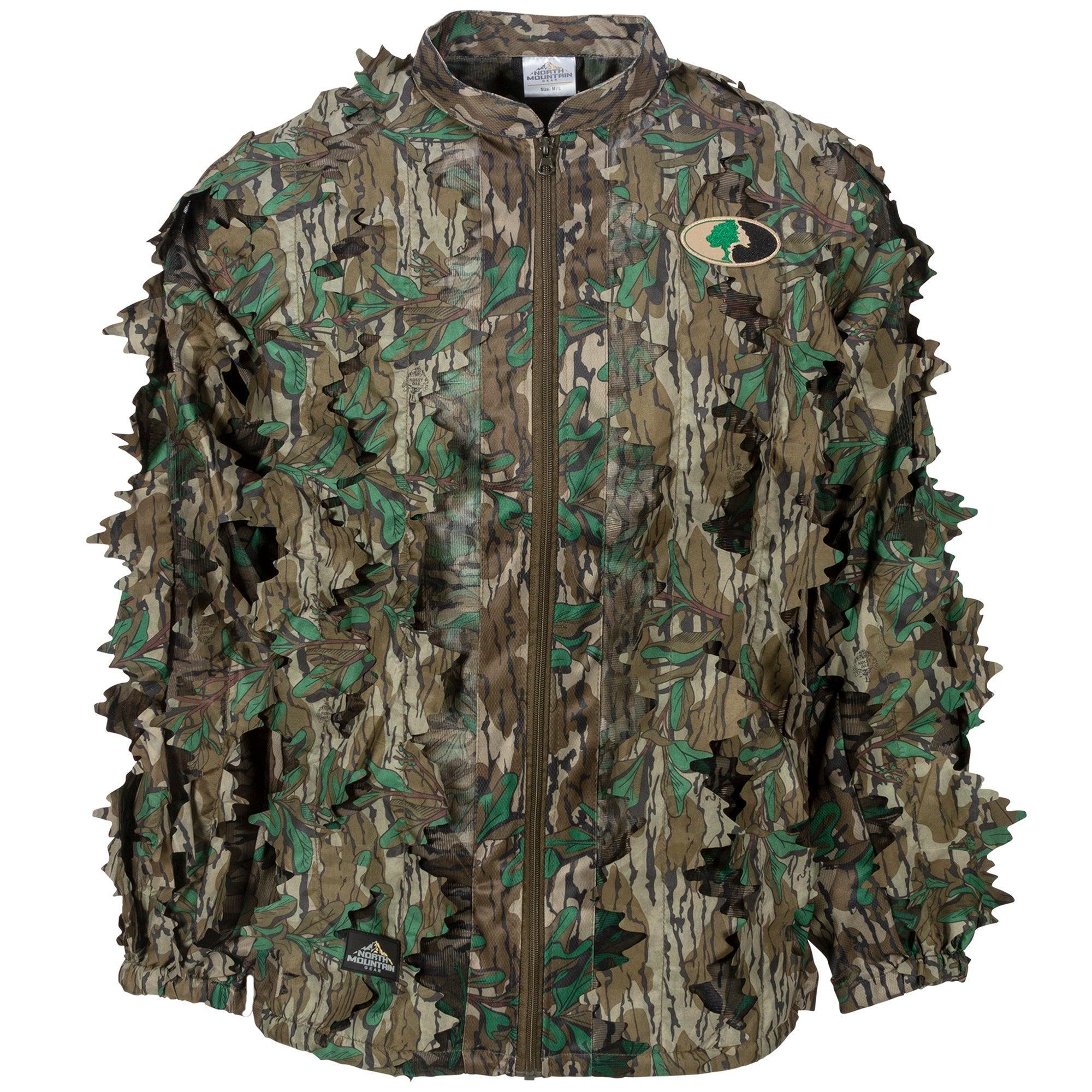 MOSSY OAK - FULL ZIP LEAFY JACKET - North Mountain Gear