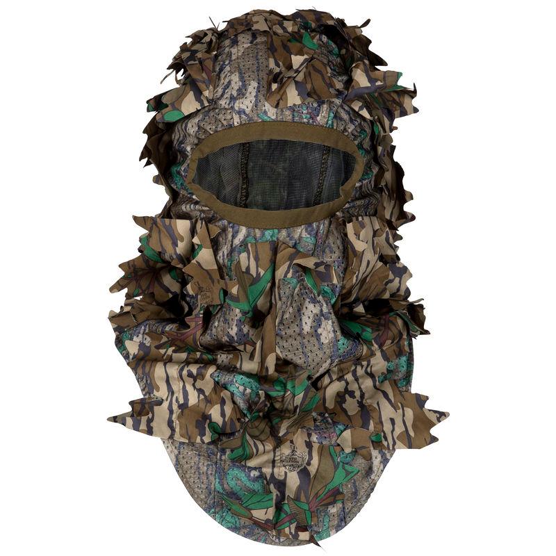 Heavy-Duty Hunting Face Mask – Mossy Oak Greenleaf – DuraShell by