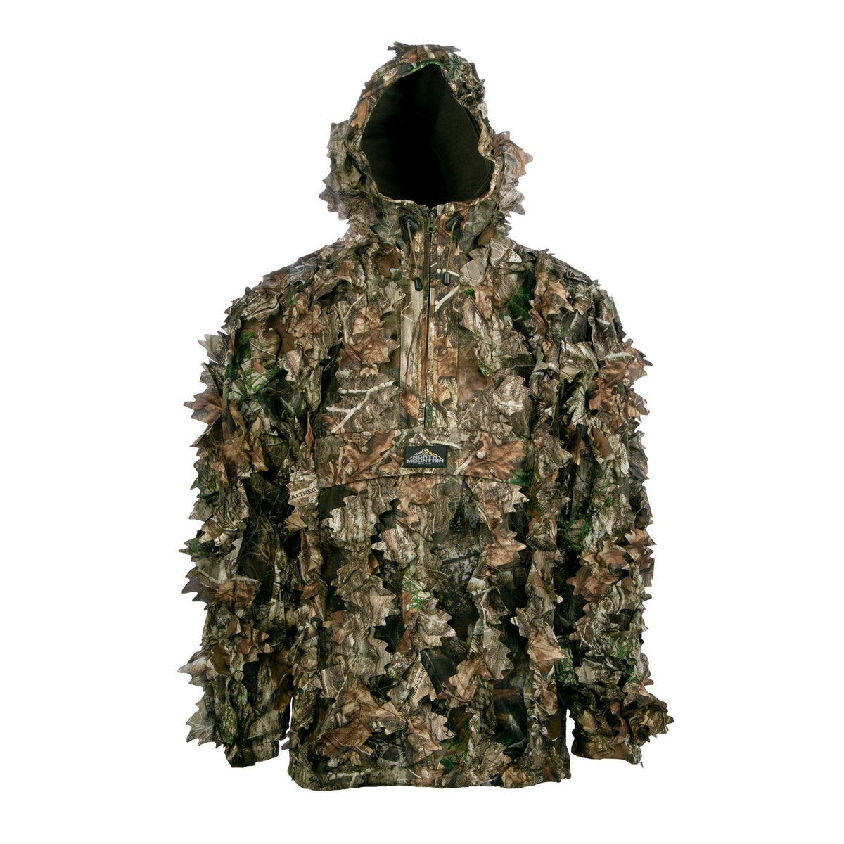 Realtree Edge Camouflage Leafy Jacket - 1/2 Zip With Hood – North ...