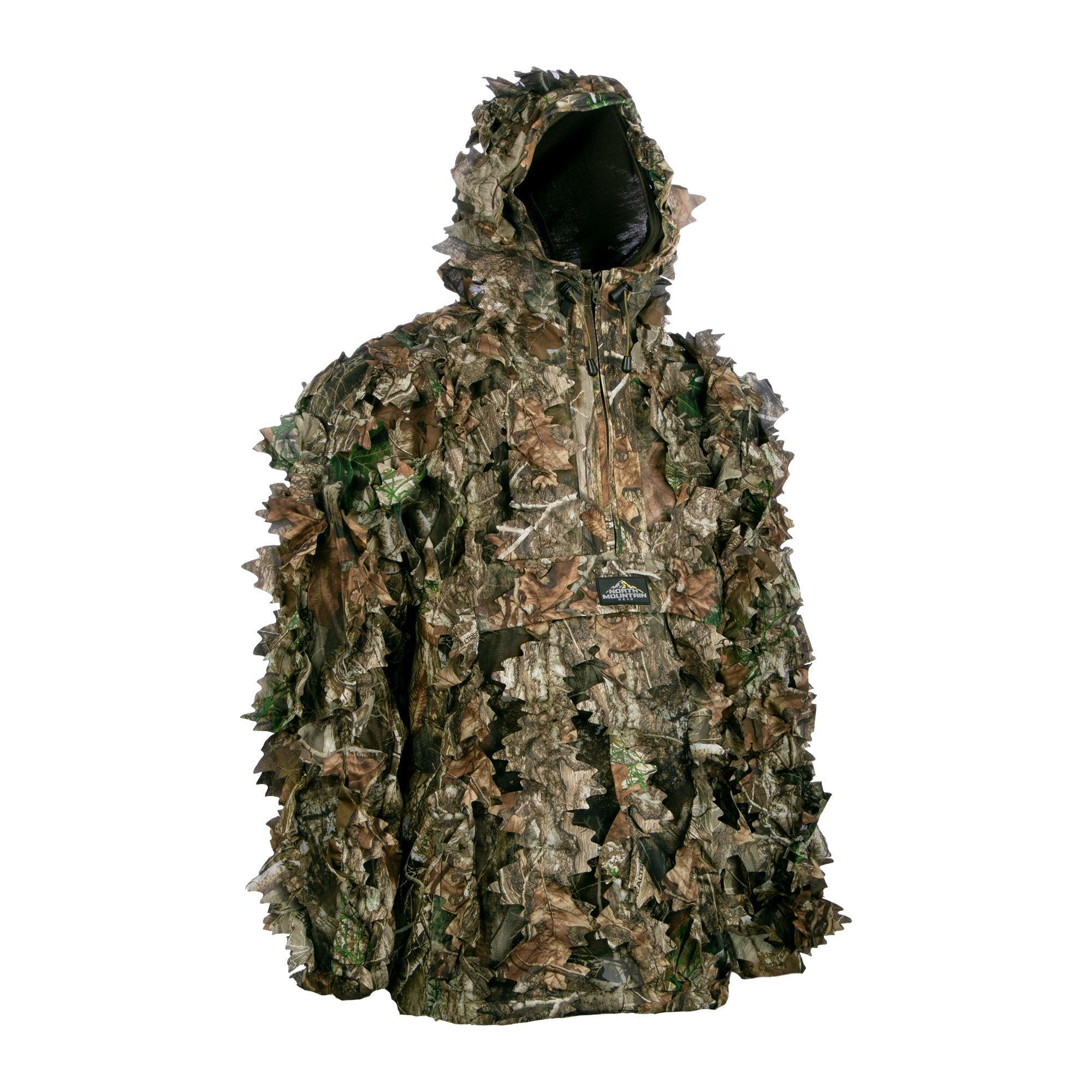 Realtree Edge Leafy Jacket - 1/2 Zip With Hood - North Mountain Gear