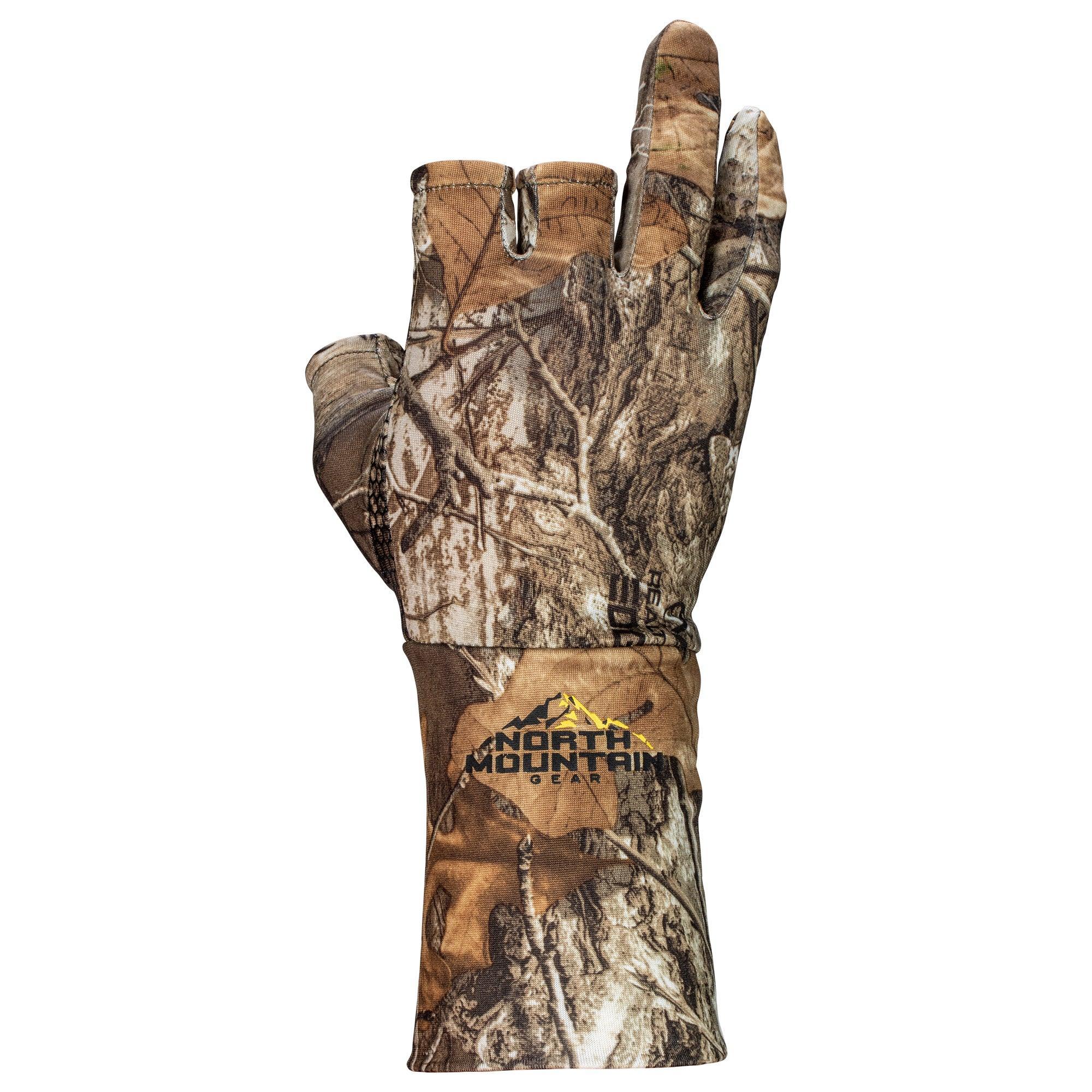 Realtree Edge Lightweight Fingerless Gloves - North Mountain Gear