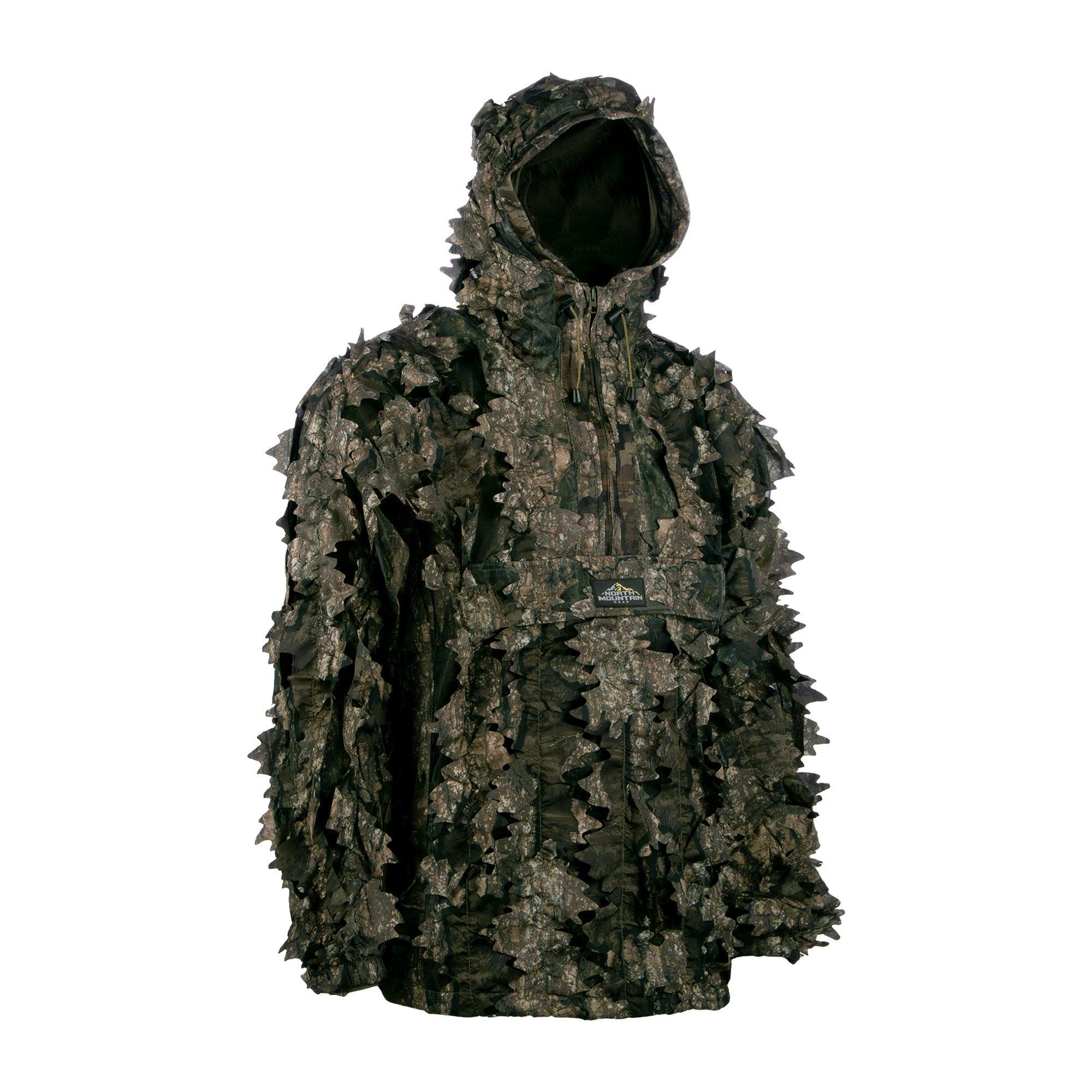 Realtree Timber Leafy Jacket - 1/2 Zip With Hood - North Mountain Gear